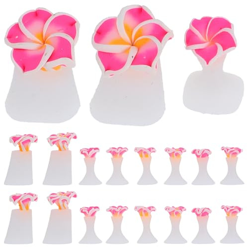 MERRYHAPY 3 Sätze Flexible Silikon Zehenspreizer für Pediküre und Maniküre Wiederverwendbare Zehen Separatoren zur Nagellack Lackierhilfe Komfortable Zehenkorrektur für Damen Rosa