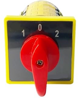 Interruptor de conmutación de 3 posiciones, 380 V, 10 A, 4 polos, interruptores de leva giratorios, selector manual HZ5B-10/4 M08