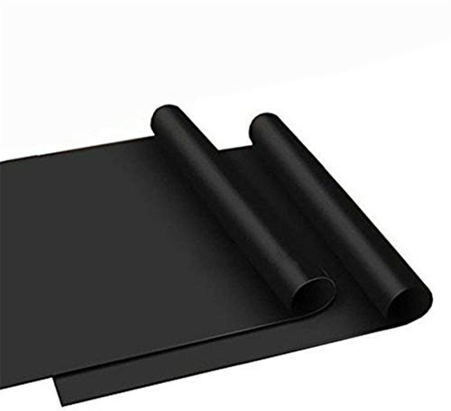 BesDirect Grillmatte - Antihaft-Grill Grillmatte - Grill & Backmatten - Wiederverwendbares, leicht zu reinigendes Grillzubehör - für Elektrogrill Gaskohlegrill, schwarz (5)