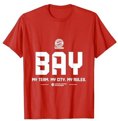 Teams - FC Bayern Munich (red) T-Shirt, Herren, Rot, XL