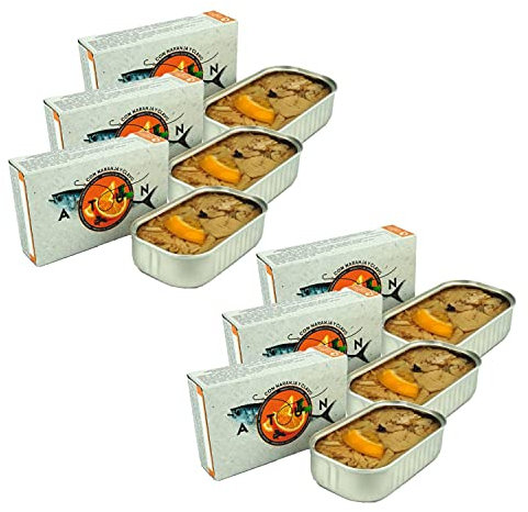 Lot 6x Thon à l’orange et au clou de girofle - boîte 110g