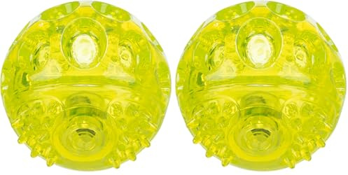 TRIXIE 33643 Blinkball, TPR, ø 7,5 cm (Packung mit 2)