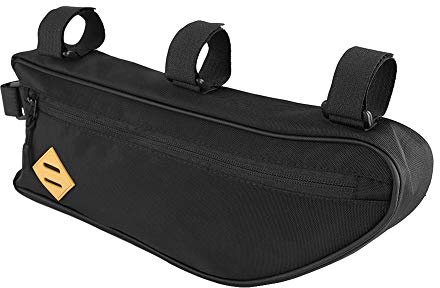 Best Sacs de Cadre Triangulaire Vélo, Grand Sac Étanche pour Cadre, Pochette Tube Supérieur Avant, Pochette Sous la Selle (L)