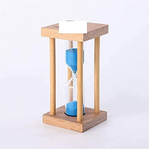 WIPPWER Sanduhr, Sanduhr, Sanduhren Kinder Sanduhr Basteln Holz Sanduhr Timer 5 Minuten Einzigartiges kreatives Andenken Geschenk(S)