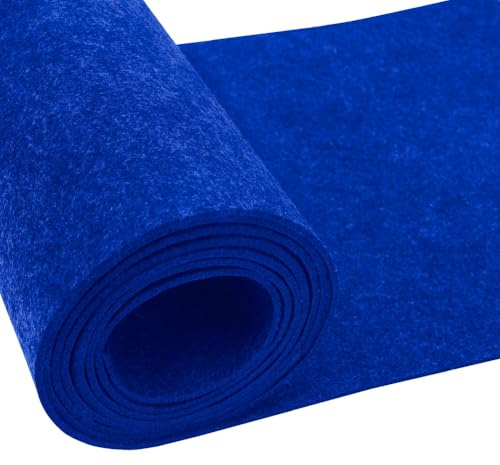 Yuragim Filzrolle Filzstoff, Filz Meterware 30cmx250cmx3mm Filzrolle Dekofilz Taschenfilz Filzmatte für DIY Aufbewahrungstasche Filzunterlage Patchwork Nähen Filz zum Basteln Handwerken Dekorationfilz