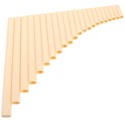 BESPORTBLE Traditional Panpipes Pipe G Key Flute Instrument for Folk Music Classical Performances Pan Flute for Beginner Students Left Right Handed