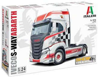 Italeri 3976 1:24 Iveco S-Way Abarth (Show Truck) - Auto Modellbausatz