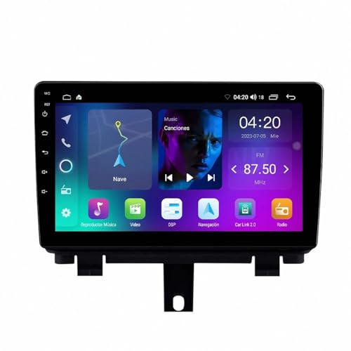 Lastbilsnavigering för Audi Q3 2013-2017 Hd-Pekskärm, Röststyrning, Bluetooth Handsfree-Samtal, Ota-Uppdateringar, Airplay Videomusik Bilradio Stereo Gps Navi, 4 Kärna 4G＋64G