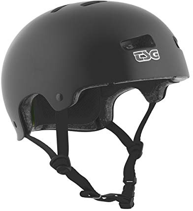 TSG Erwachsene Helm Kraken Solid Color, Satin Black, S/M, 750137