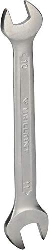 BRILLIANT TOOLS BT010902 Chiave a forchetta doppia, 10 x 11 mm [Powered by KS TOOLS]