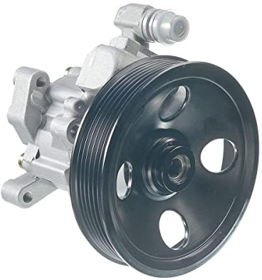 Frankberg Power Steering Pump Hydraulic steering with pulleys Compatible with CLS C219 5.0L-5.4L 2004-2010 E-Class W211 S211 2.6L-5.4L 2002-2009 SLK R171 5.4L 2004-2011 Petrol Replace# 0044661401
