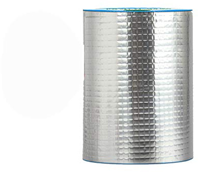 wasserdichtes klebeband außen, Butylband Aluminiumfolien, Butyl Dichtband, abdichtband wasserfest blinkendes Klebeband zur Reparatur für Dachleckage, Oberflächenriss, Fensterbankspalt 20cm x 5M