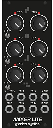 Erica Synths Drum Mixer Lite - Mixer Modular Synthesizer