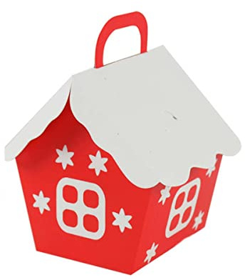 10 stücke Weihnachten Pralinenschachtel Taschen Weihnachtsmann Geschenkbox DIY Plätzchen Verpackung Tasche Frohe Weihnachten Party Dekoration Jahr Kinder Geschenk-A