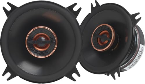 Infinity Reference 4032CFX Koaxial-Autolautsprecher 10 cm (4 Zoll) – 2-Wege | Auto Lautsprecher Set, 35 W RMS / 75 W MAX , 92 dB, 3 Ohm – ideal für Werksboxen-Ersatz im Auto