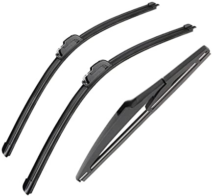 3 Wipers 21 18 10 Front And Rear Replacement Fit for Suzuki Swift V (AZ) 2017-2021, Windshield Wiper Blades Original Equipment Wiper Blade, That Meet OEM Quality Easy DIY Install Premium All-Season