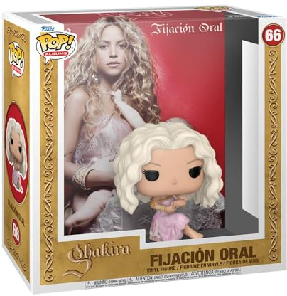 Funko POP! Albums: Shakira - Oral Fixation Vol. 1 | Official Owned IP Merch - Collectable Vinyl Figurine for Shelf Display - Birthday Gift Idea for Fans and Collectors