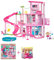 Barbie Lot Coffret Maison de Poupée Maison De Rêve (HMX10) + Mini-Poupée ​Chelsea Blonde Voyage (FWV20), Design Spirale, 10 Espaces De Vie, Accessoires, Chien, Jouet Enfant, Dès 3 Ans,