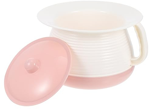 DECHOUS 1 Satz Spucknapf-Urinal Mit Deckel Autotoilette Pinkelbehälter Urin Nachttopf Mit Deckel Kinder Pinkeltopf Urinal-nachttopf Urinal Für Frauen -Eimer Fräulein Pp Jahrgang Blumentopf