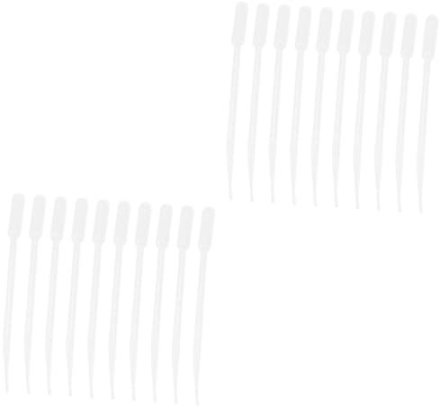 minkissy 100pièces Tubes De Nourrissage Plastique pour Coraux Pipettes Manuelles pour Crevettes Et Poissons Accessoires Aquatiques pour Alimenter