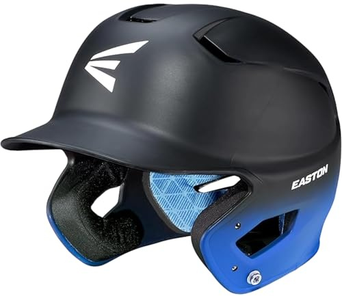 Easton Z5 2.0 Schlaghelm, Baseball, matt, Senior, Fade Black/Royal
