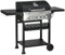 Outsunny 3+1 Gas Burner Grill, 11.5 kW Propane Gas Barbecue BBQ Grill with Wheels, Warming Rack, Shelves, Thermometer, Bottle Opener, Black