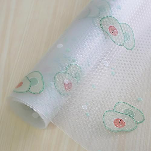 8 Pezzi Tappetino Frigorifero Antimuffa, Tappetini Frigorifero Antibatterici, Tappetini Antiscivolo Non-adesivo Eva Plastica, Tappetino per Cassetti, per Proteggere Armadietti Tavoloe