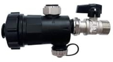 Easy Mag Filtro Defangatore Magnetico 3/4 con Valvola Universale per Caldaie a Condensazione