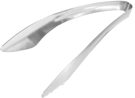 ABOOFAN Pinza Cucina Acciaio Inox per Barbecue e Cottura, Argento | Design Ergonomico, Presa Comoda Antiscivolo, Struttura Spessa e Robusta per Uso in Forno
