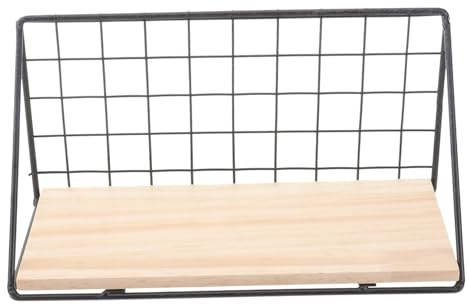 UTHCLO Small Wall Storage Shelf Stainless Steel Rack with Strong Bearing Capacity for Bathroom Kitchen Home Organization Includes Nail and Paste Mounting Hooks