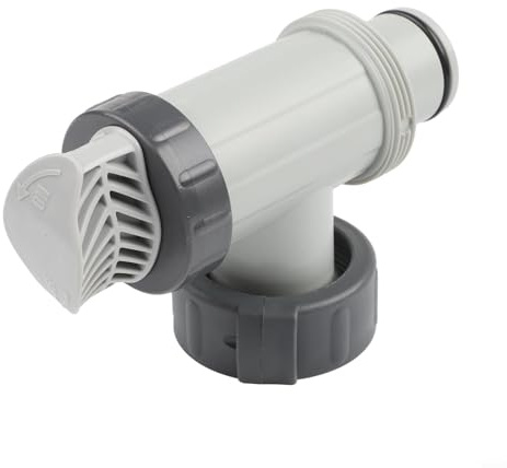 Niceminiwall Válvula de émbolo de repuesto para bombas de piscina grandes 10747, 25010, 28635EG, 28633EG y 28671EG, válvula de control de flujo de pistón de plástico (1 unidad)