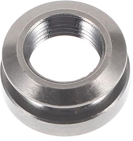 Gitarren Endknopfkappe 3/8 Silber aus Kupfer für Gitarristen | Rund Geformt, Verformungsresistent und Bruchsicher, Glatte Oberfläche, Einfache Montage