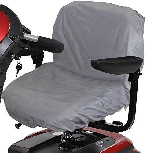 Abdeckung für Elektromobile, wasserdicht, für Rollstuhl, elastisch, wasserdicht, Grau