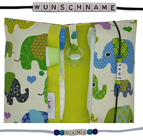 Große Windeltasche XXL mit Name Wickeltasche