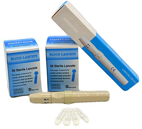 100 30G-Lancets & Auto-Lancing Device