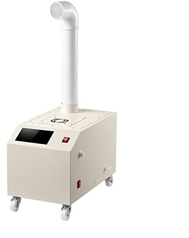 Humidificadores de Aire Humidificadores for habitación grande - Llenado superior de humidificador grande con control remoto de control Humidistat: apagado automático sin agua - 5L / H Silencioso Humid