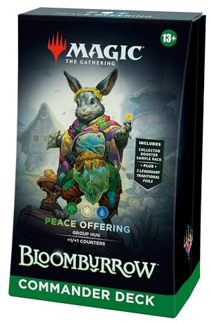 Mazo de Commander de Bloomburrow, de Magic: The Gathering - Ofrenda de Paz (Version Anglaise)