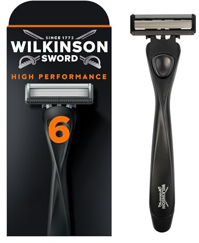 Wilkinson Sword - Wilkinson 6 Rasierer für Männer, 6 diamantbeschichtete Klingen, Rasierer + 1 Klinge