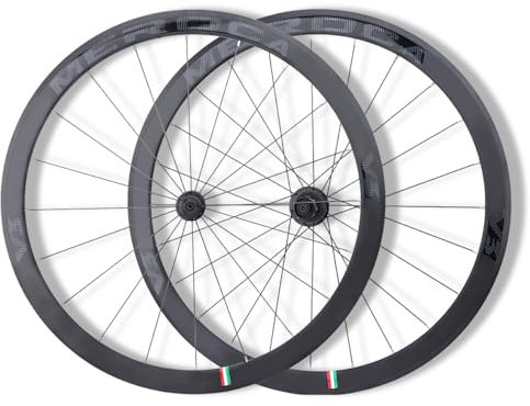 HZXQCVB C/V Brake Rennrad-Laufradsatz 700C Aluminium-Legierung Zweischicht-Felgen Schnellspanner 20/24H Naben Für 8-11 Gang Kassette Vorder- Und Hinterrad