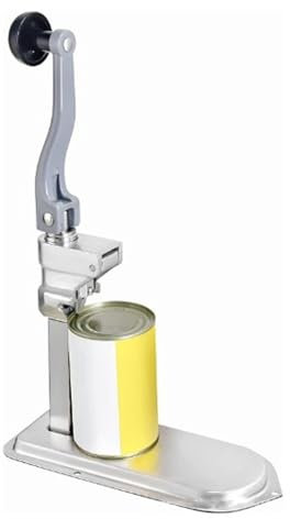 NDNCZDHC Apriscatole Commerciale Apriscatole Industriale Resistente, Apriscatole Manuale con Base in Acciaio Placcato, Apriscatole da Tavolo per Lattine Fino a 11 di Altezza
