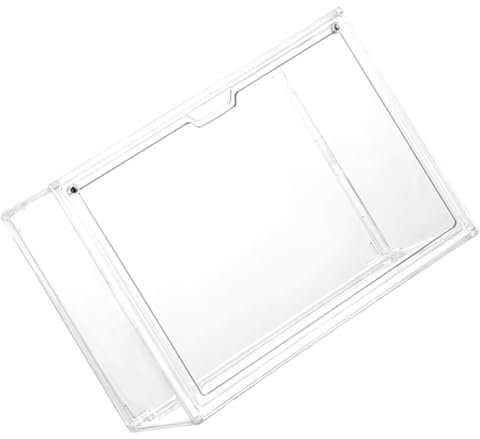Alipis Dustproof Display Box Small Storage for Shoes Bags Models Magnetic Door Clear Showcase Sturdy Tidy Organized