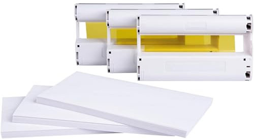 Papier photo RP-108 de 15,2 cm pour imprimante à sublimation thermique CP1300 CP1200 CP1500