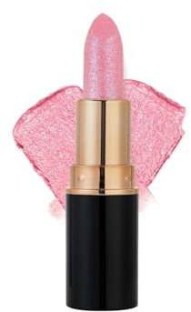 Glitzer-Lippenstift, Diamant-Lippenstift Glitter Lipgloss, Metallic Glitter Lipstick For Women, Leichte, Feuchtigkeitsspendende Formel, Lang Anhaltend, Wasserfest Und Wischfest (#01)