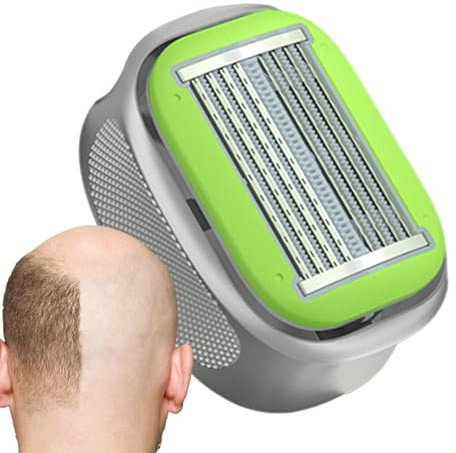 Rasoio per uomo | Trimmer manuale con rasoio a secco umido – Tagliacapelli portatile impermeabile per uomini anziani atleti viso corpo gambe braccia