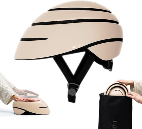 CLOSCA. Faltbarer Helm. Der Fahrradhelm für Damen und Herren. Zertifikat für Fahrrad, Roller, Elektrofahrrad, Inlineskates und Skateboards.