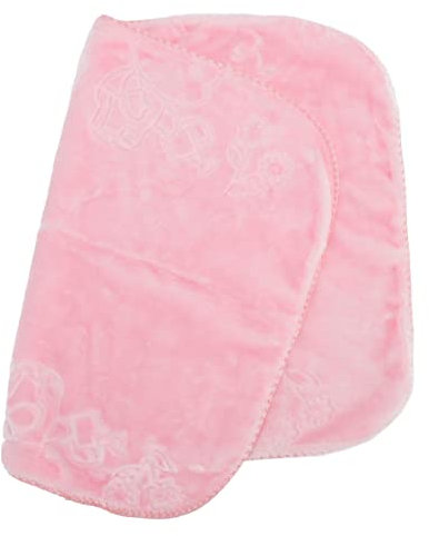 Qcwwy Katzendecke, Weiche Polyesterfaser-Haustierdecke für Katzen und Kleine Hunde, Wiederverwendbar, Mehrzweck, Warme Welpen- und Kätzchendecke, Niedliche Rosa Decke