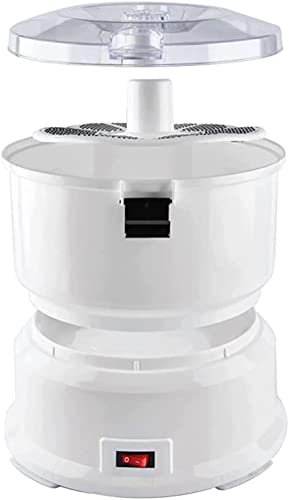 BTURYT Electric Potato Peeler, Automatic Peeling Machine with Safety Lock, One-Touch Operation, No Mess Rumbler (1KG Capacity) for Apple, Carrot, Fruit