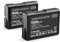 TQTHL 2 x Akku N-EL14 EN-EL14A Akku+Ladegerät, 1500mAh kompatibel mit Nikon Coolpix P7000, P7100, P7700, P7800, P8000 DSLR D3100, D3200, D3300, D3400, D5100, D5200, D5300, D5500, D5600, DF, D3