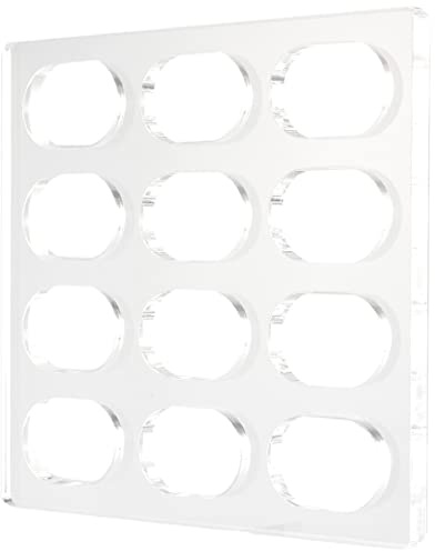 Jkjhbhged Clear Polycarbonate Dacquoise Cake Mold Oval Dakovaz Macaron Mould Cake Decorating Tool Bakeware