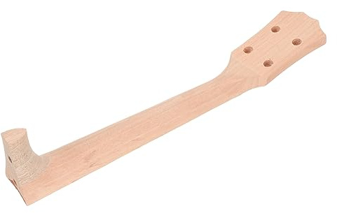 CORHAD Blanker Ukulelenhals für Konzert Ukulele Leichtes Selbstgemacht Griffbrett Zubehör zum Musikinstrument Verbessern für Handarbeit zu Hause